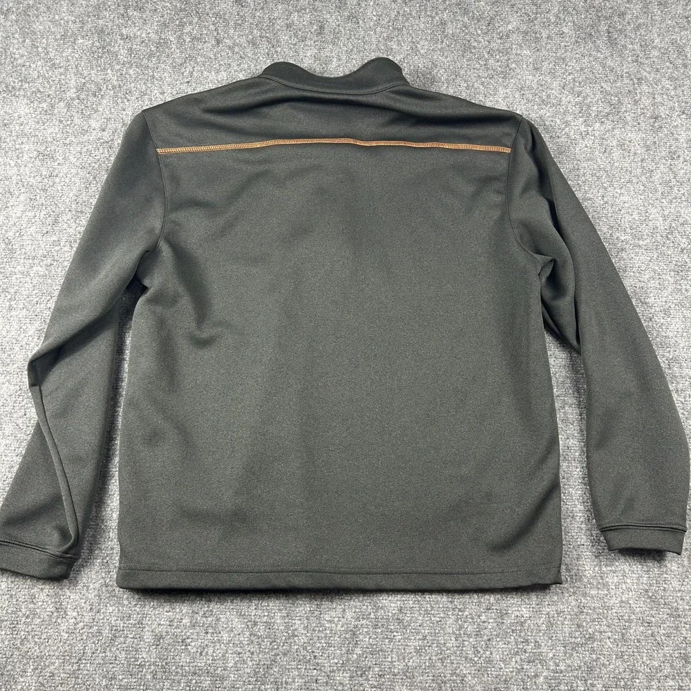 Pebble Beach Pullover Mens Medium Gray 1/4 Zip Lightweight‎ Performance Golf